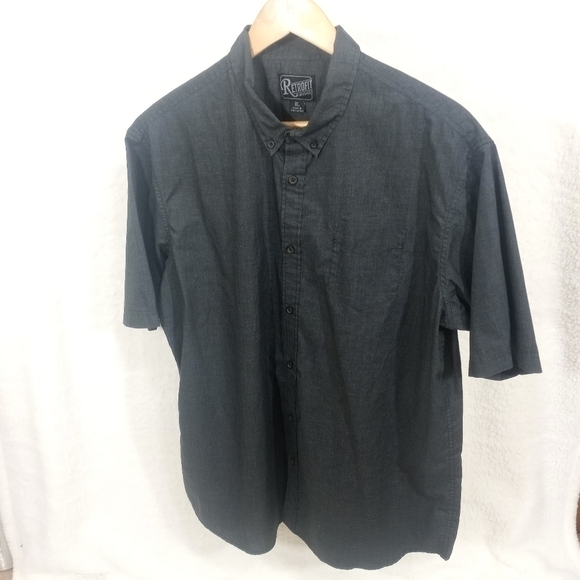 Retrofit Brand Mfg Men's Short Sleeve Button Up Size X large. - Picture 2 of 4